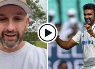 Watch: Nathan Lyon congratulates R Ashwin for 500 Test wickets