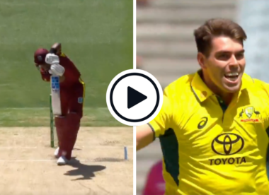 Watch: Australia debutant Xavier Bartlett takes wicket off his third ball, rattles off stump with swinging peach