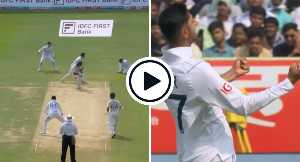 Shoaib Bashir dismissed Rohit Sharma for his first Test wicket | IND v ENG