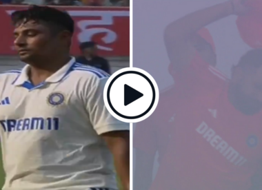 Watch: Rohit Sharma throws hat in frustration after Ravindra Jadeja runs out debutant Sarfaraz Khan