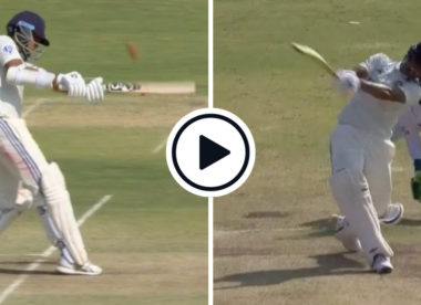 Watch: Yashasvi Jaiswal pulls James Anderson for six, tears into Tom Hartley in post-tea blitz