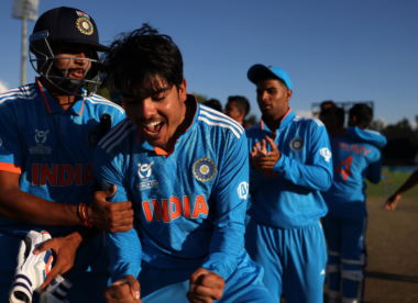India sneak home by two wickets after remarkable recovery to qualify for U19 World Cup final