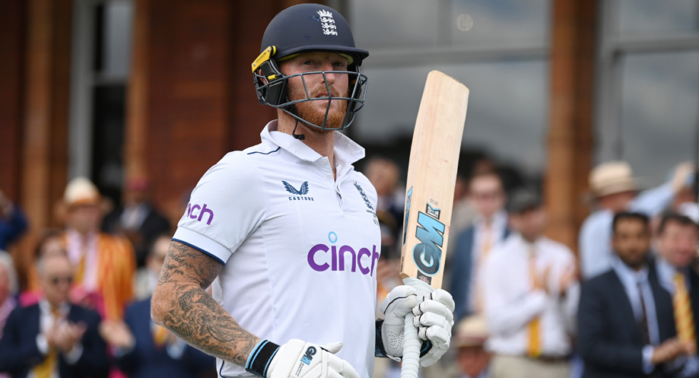 Ben Stokes during his 155 at Lord's during the 2023 Ashes