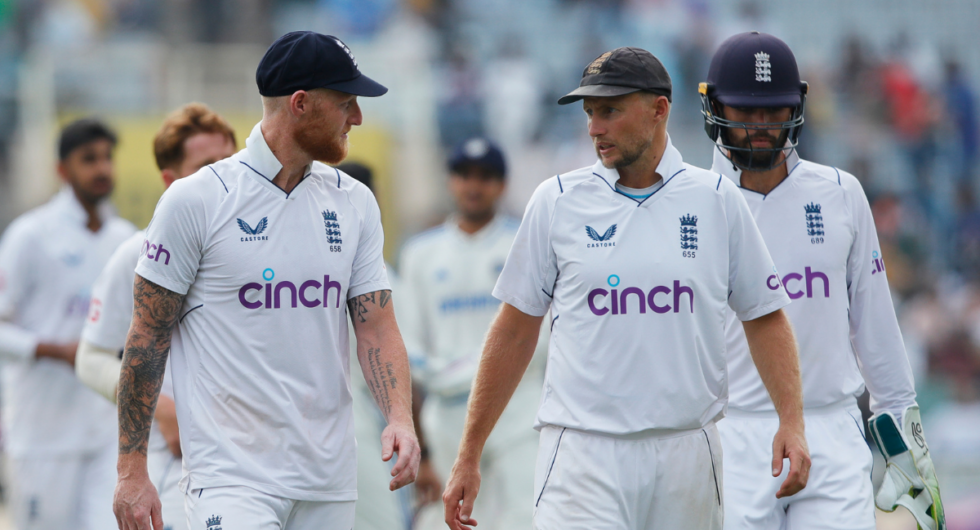 Ben Stokes and Joe Root during England's WTC campaign