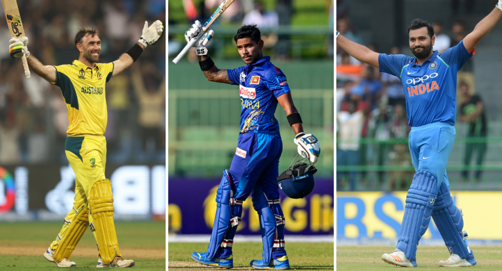 Glenn Maxwell, Pathum Nissanka and Rohit Sharma are all ODI double-centurions