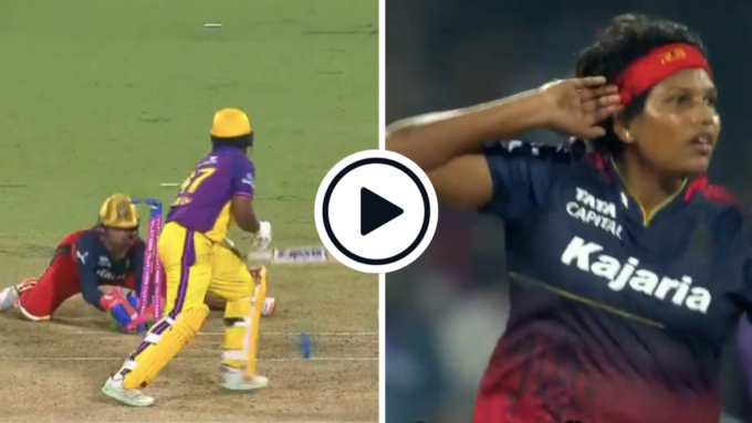 Watch: RCB bowler Asha Shobana claims three wickets in game-turning over, creates new first in WPL