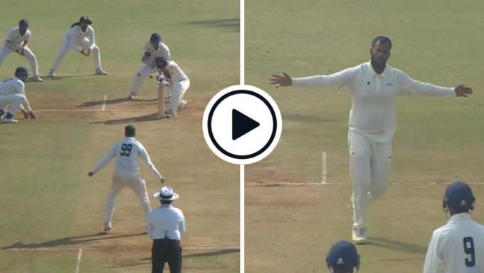 Watch: Little-known Railways left-arm spinner claims 9-71 in Ranji Trophy