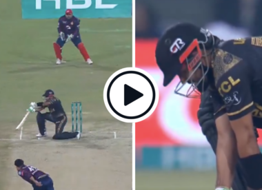 Watch: Babar Azam improvisation switches scoop to square drive to cap off scintillating hundred