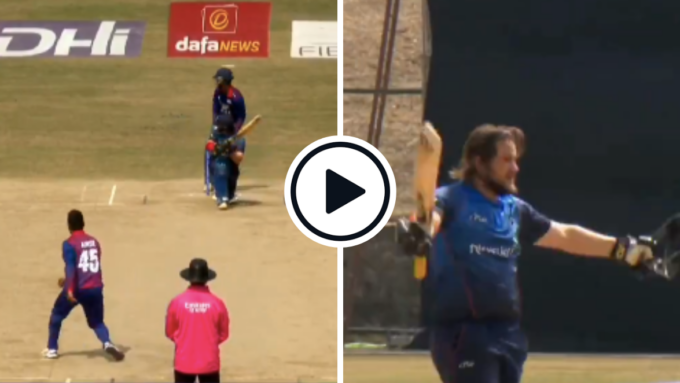 Watch: Namibia's Jan Nicol Loftie-Eaton reaches T20I hundred in 33 balls – the fastest ever
