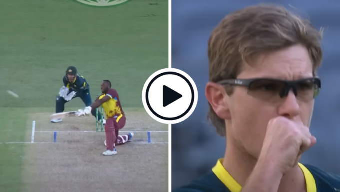 Watch: Andre Russell smashes four sixes off Adam Zampa in 28-run 19th over