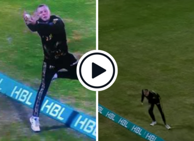 Watch: Is his foot on the ground? Crucial Dan Mousley PSL boundary catch divides opinion