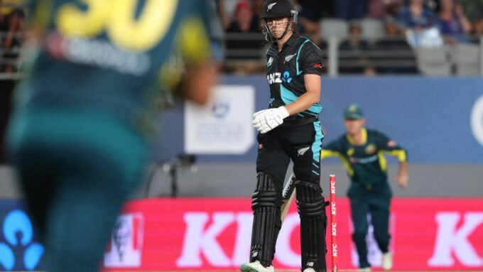New Zealand captain Mitchell Santner makes slow failure after promotion to No.3