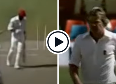 Watch: Mike Procter knocks middle stump out of the ground to dismiss Viv Richards
