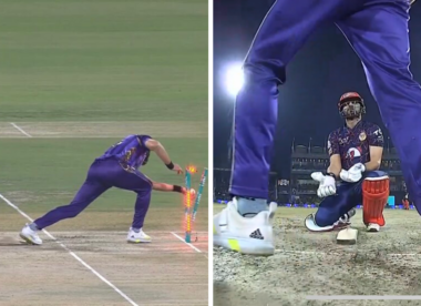 Quetta Gladiators retract run-out appeal after bowler gets in way of batter returning to crease