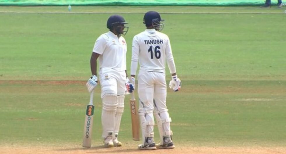 No.10 Tanush Kotian, No.11 Tushar Deshpande make hundreds in the same first-class innings