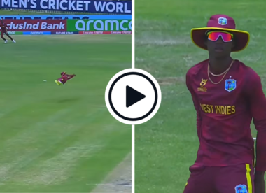 Watch: West Indies fielder flies to take horizontal, full-stretch screamer at point in U19 World Cup