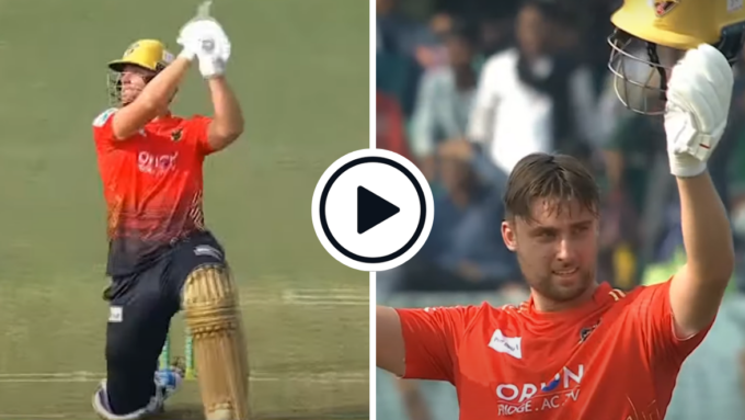 Watch: Will Jacks hits BPL century before taking five catches in unique double
