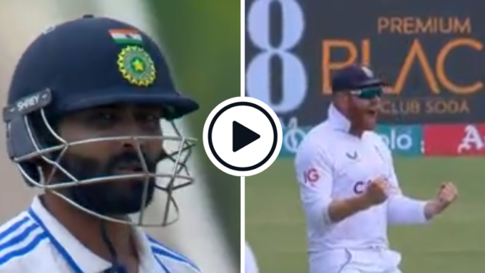 Watch: Ravindra Jadeja spoons Shoaib Bashir full toss to mid-wicket straight after lunch