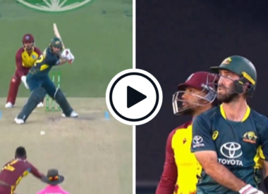 Watch: Glenn Maxwell launches massive switch hit over point en route to world record hundred