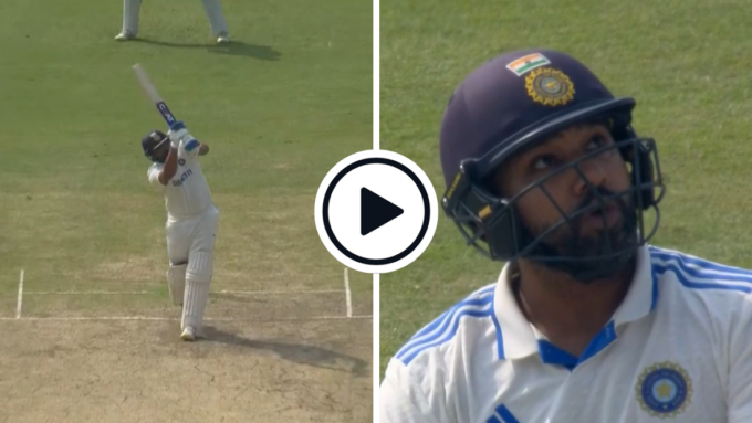 Watch: Rohit Sharma flicks James Anderson for effortless six over mid-wicket in fourth-innings chase