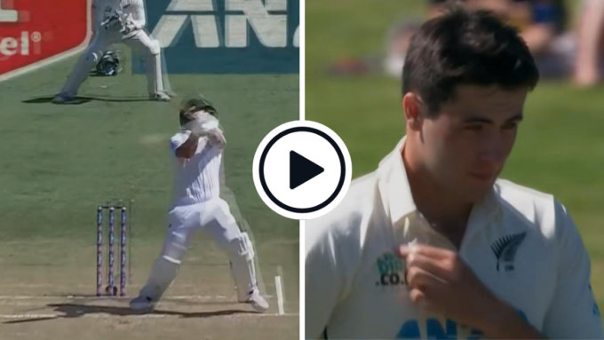 Watch: Will O'Rourke hits the stumps twice, outshines teammates in debut four-for