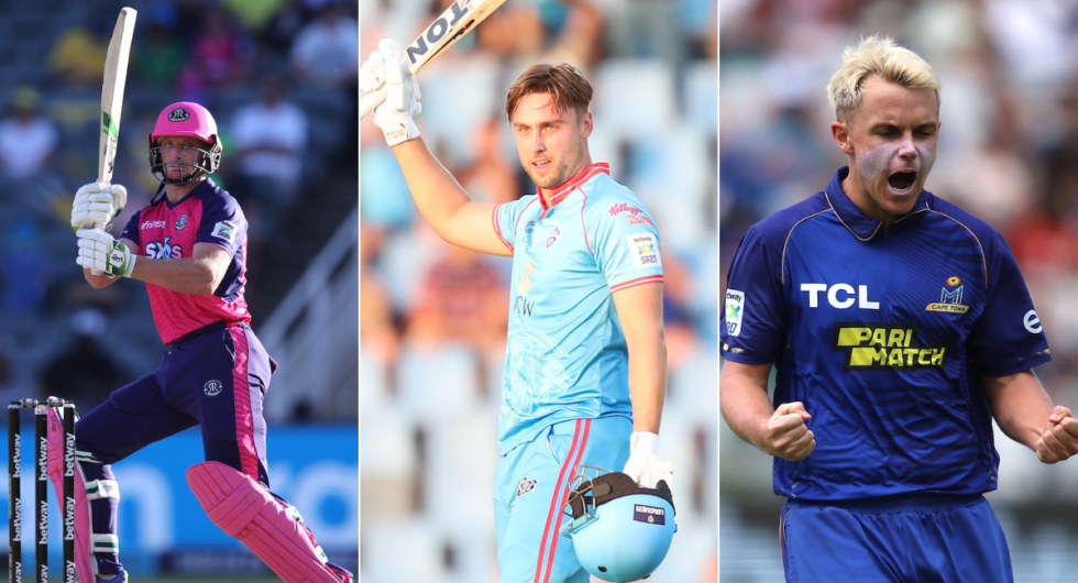 Jos Buttler, Will Jacks and Sam Curran all played in the 2024 SA20