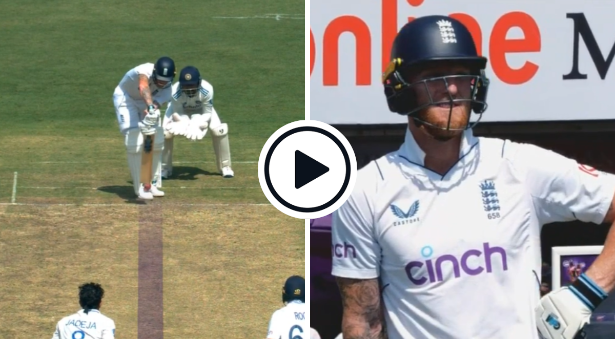 watch-not-good-signs-ben-stokes-defeated-by-low-bounce-on-first-morning-of-ranchi-test-or-ind-vs-eng-or-cricket-news-today