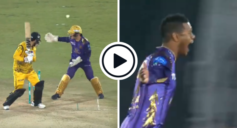 Watch: Akeal Hosein picked up his second hat-trick in three months, as he dismissed three batters in as many deliveries during the 2024 Pakistan Super League