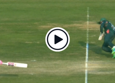 Watch: Litton Das pulls off MS Dhoni-esque no-look run out