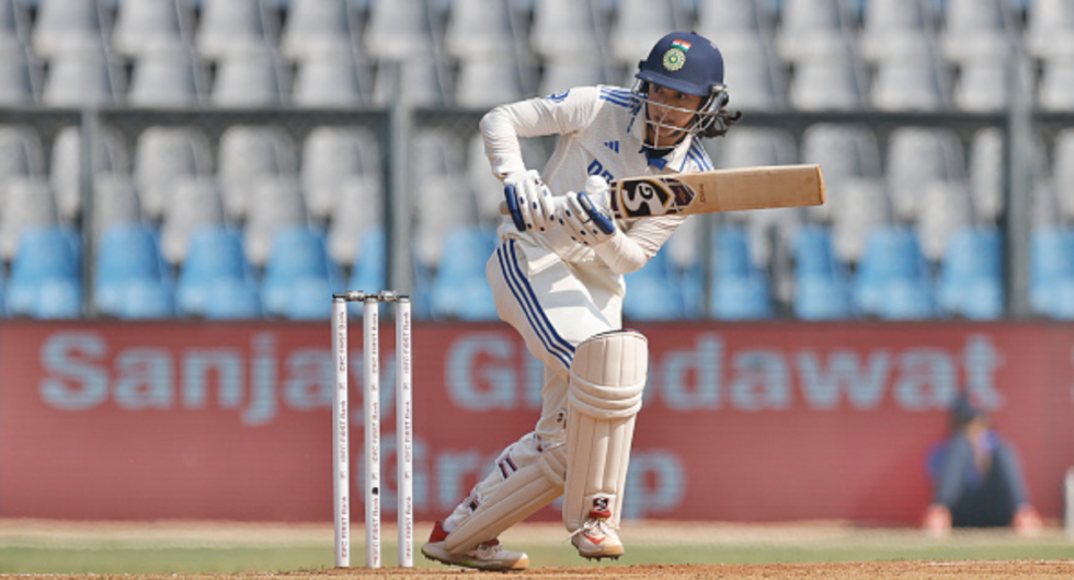 Captain Smriti Mandhana pushed herself to No.8 during her team West Zone’s multi-format game against Central Zone today (March 29)