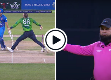 Watch: Ireland denied wicket in Afghanistan T20I by incorrect no-ball call