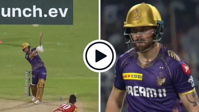 Watch: 6,6,6 – Phil Salt smashes Marco Jansen for three sixes in a row on KKR debut