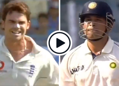 Watch: ‘Must be the first time’ – Sachin Tendulkar booed at home ground after James Anderson snares him for 21-ball 1
