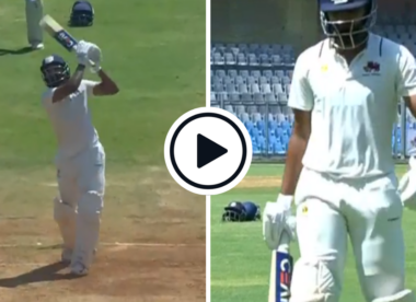 Watch: Shreyas Iyer falls for 95 trying to reach Ranji Trophy final century with a six
