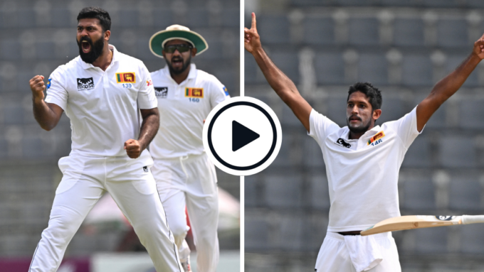 Highlights: Fast bowlers create history as Sri Lanka thrash Bangladesh by 328 runs at Sylhet | BAN v SL