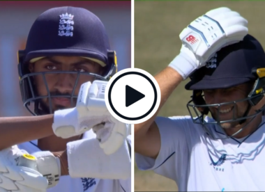 Watch: Joe Root laughs after Shoaib Bashir tries to review bowled dismissal