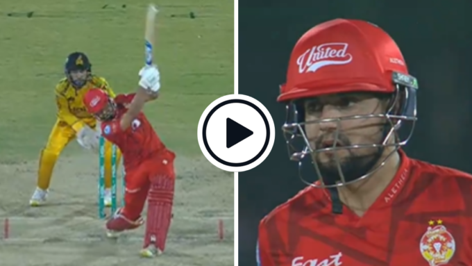 Watch: Haider Ali smashes five sixes in rapid half-century to take Islamabad United to PSL 2024 final after early collapse