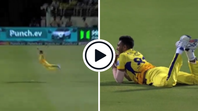 Watch: Pathirana makes goalkeeper-style dive to dismiss David Warner with one-handed stunner