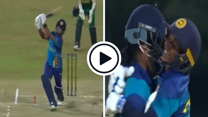 Watch: Chamari Athapaththu seals first-ever 300-plus chase in Women’s ODIs with massive six