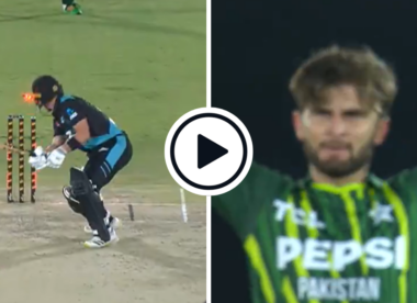 Watch: Shaheen Shah Afridi destroys Cole McConchie's stumps with blistering trademark yorker