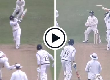 Watch: Harry Brook hits 74 off 42 in first innings since break from cricket