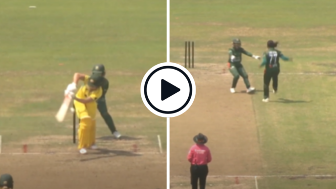Watch: Bangladesh pacer Fariha Trisna joins elusive club with second T20I hat-trick, against Australia Women