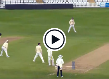 Watch: Somerset trial bizarre reverse cordon tactic in County Championship warm-up game
