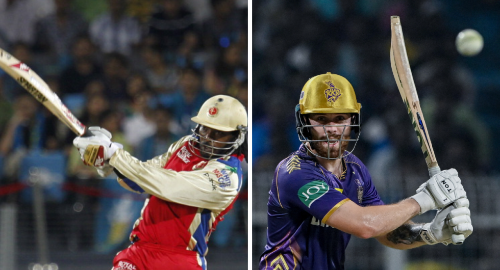 Chris Gayle (L) and Phil Salt (R) make the list of replacement players who have impressed in IPL over the years.