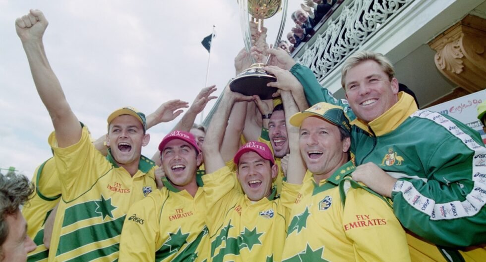 Australia win the ICC 1999 World Cup final