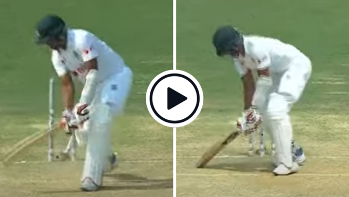 Watch: Sri Lanka quicks waste two unplayable yorkers on rank tail-ender