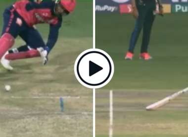 Watch: ‘From the MS school’ – Samson effects no-look run out to dismiss Livingstone