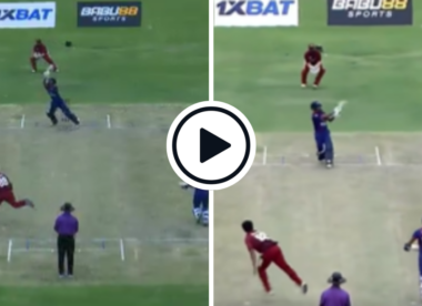 Watch: Nepal's Dipendra Airee smashes six sixes in an over including jaw-dropping off-side helicopter shot