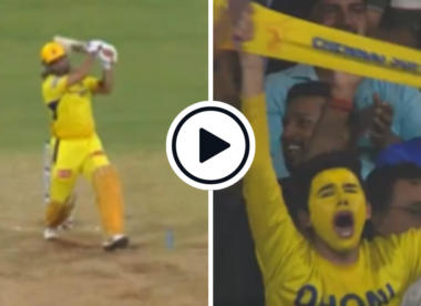 Watch: MS Dhoni hits 101 metre six during another unbeaten cameo
