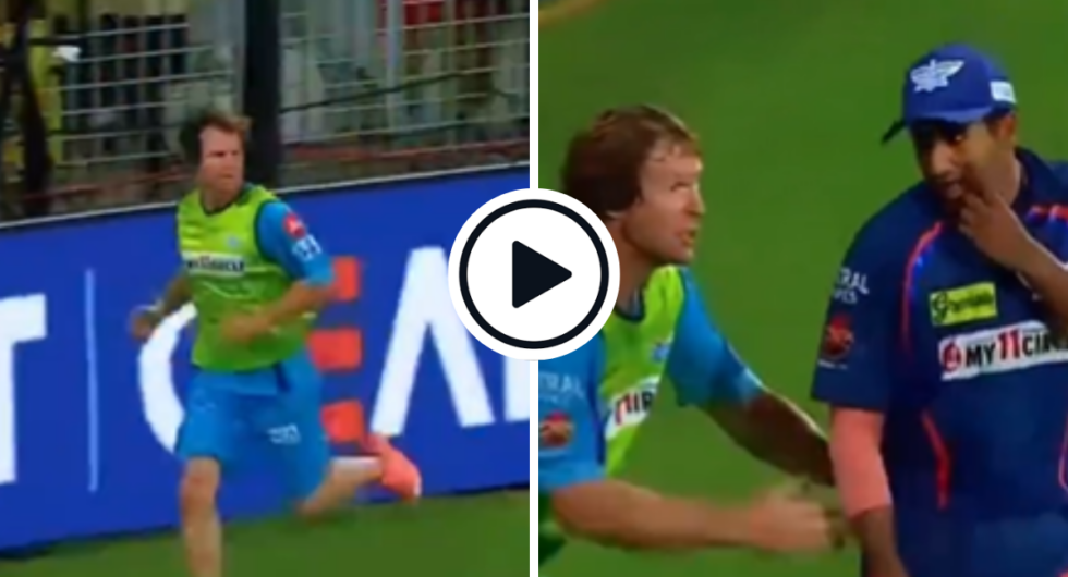 Watch: Lucknow Super Giants’ fielding coach Jonty Rhodes sprinted from the dugout to uplift Yash Thakur’s spirits